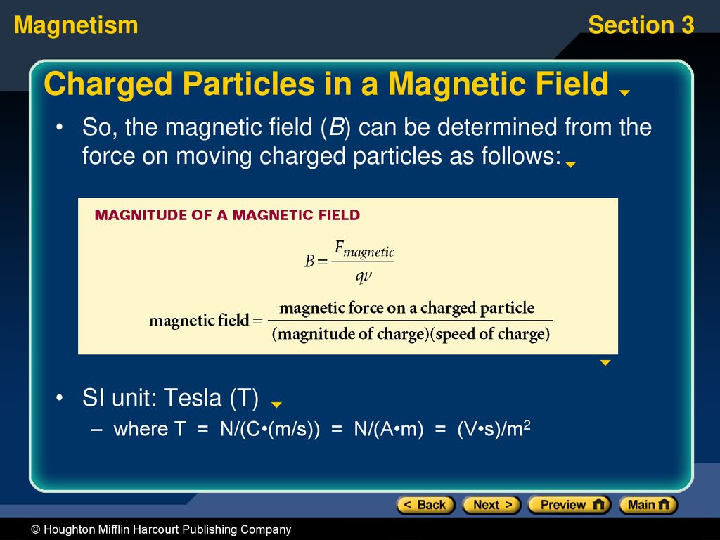 Preview Section 1 Magnets and Magnetic Fields - ppt download