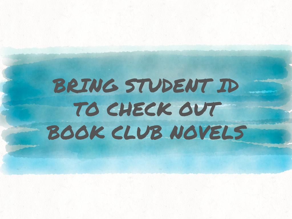 Unit 6: Student-led Book Clubs - Ppt Download