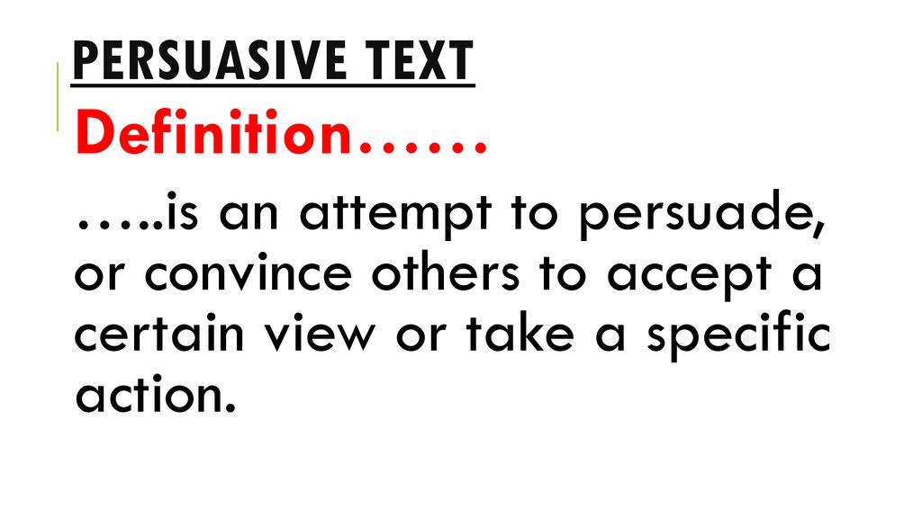 persuasive article definition
