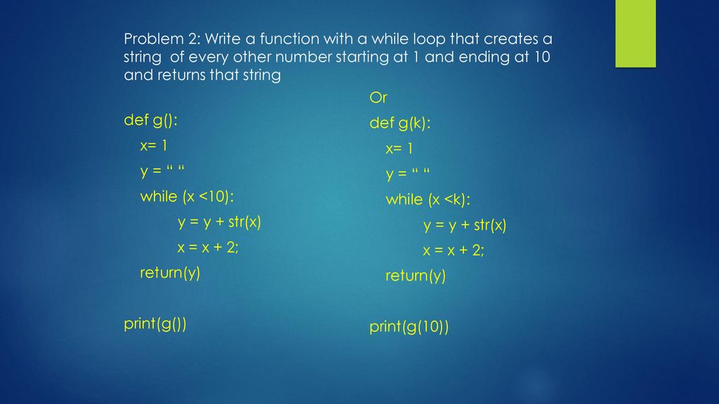 More While Loops. - ppt download
