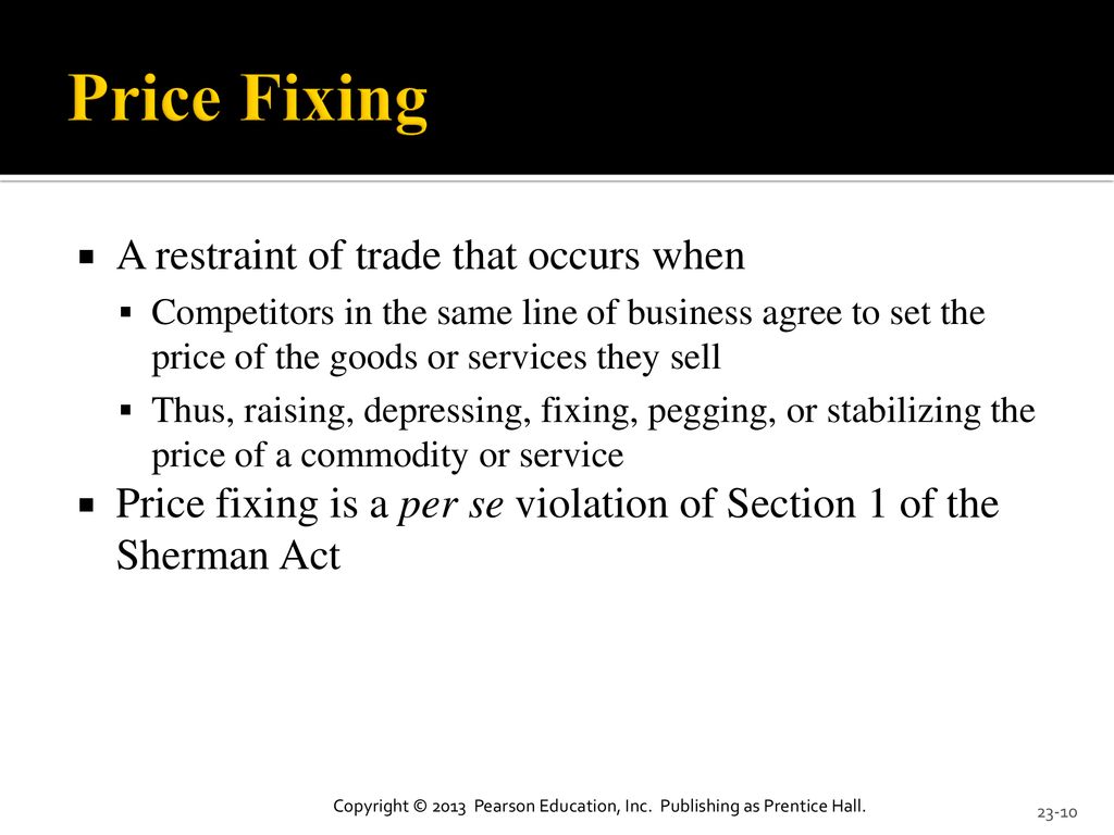 Antitrust Law And Unfair Trade Practices - Ppt Download