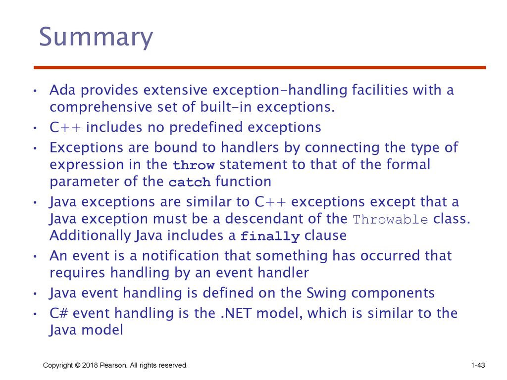 Exception Handling and Event Handling - ppt download