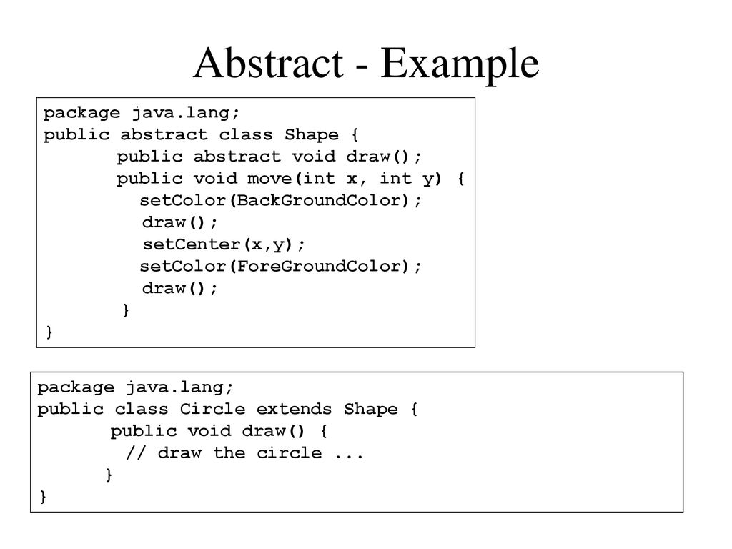 Object Oriented Programming Using Java Ppt Download