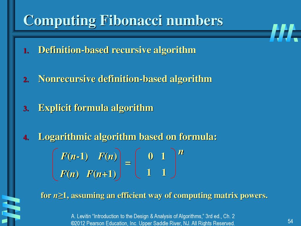 Analysis of algorithms - ppt download