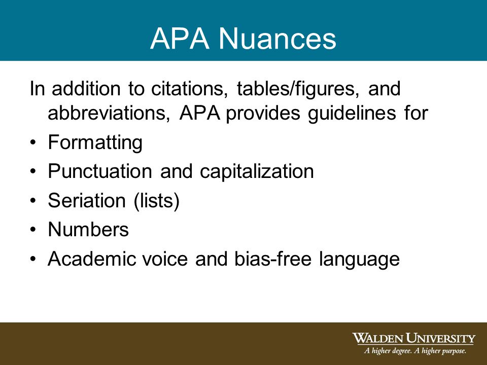 Tables and Figures, Scientific Abbreviations, and Other APA Nuances - ppt  download