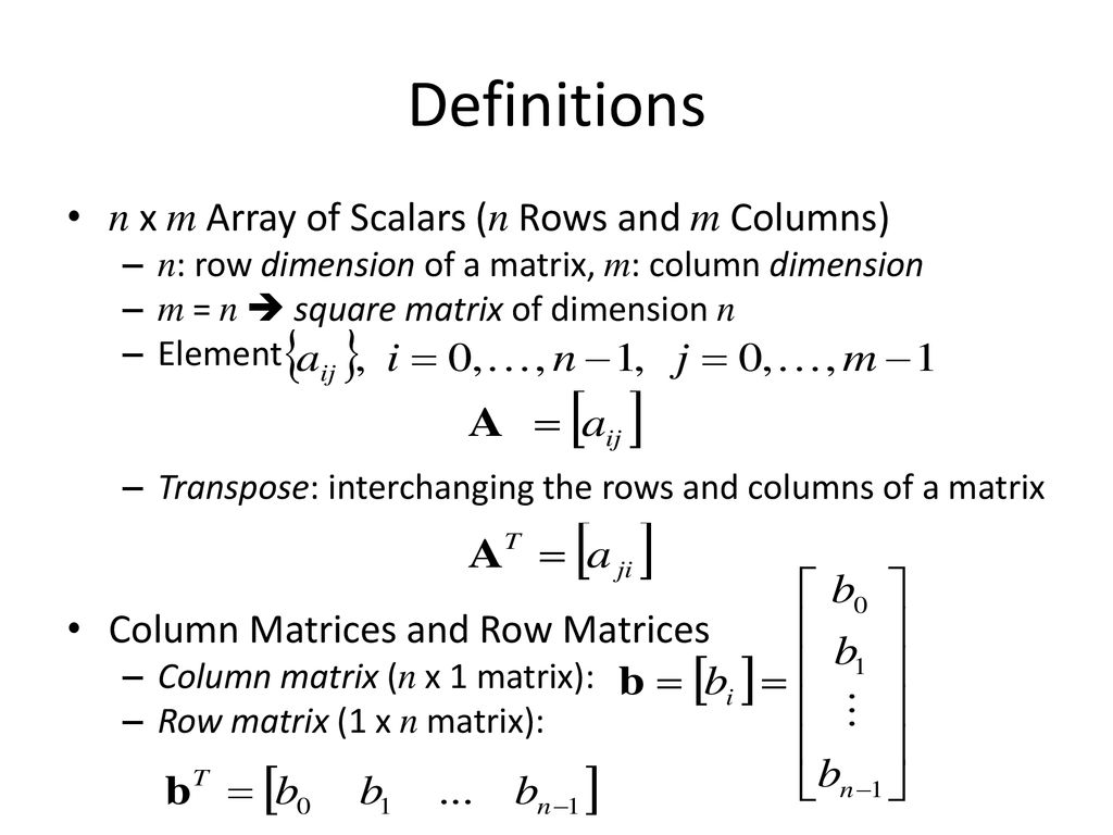 Rendering Matrix Transformations And The Graphics Pipeline Ppt Download
