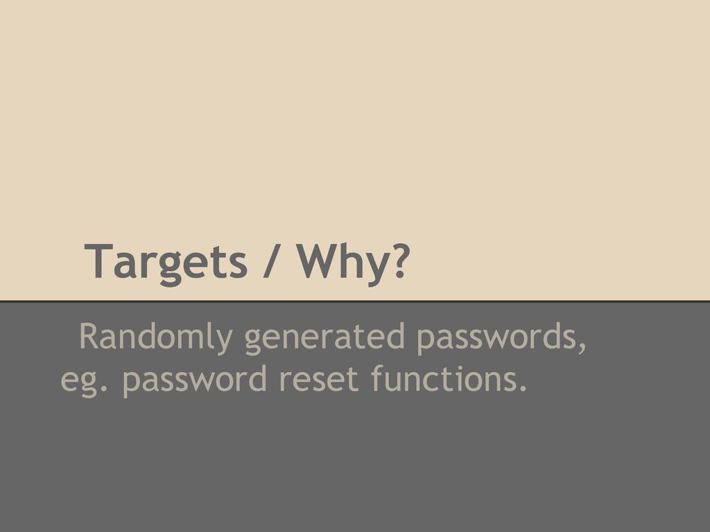 I Forgot Your Password: Randomness Attacks Against PHP Applications ...
