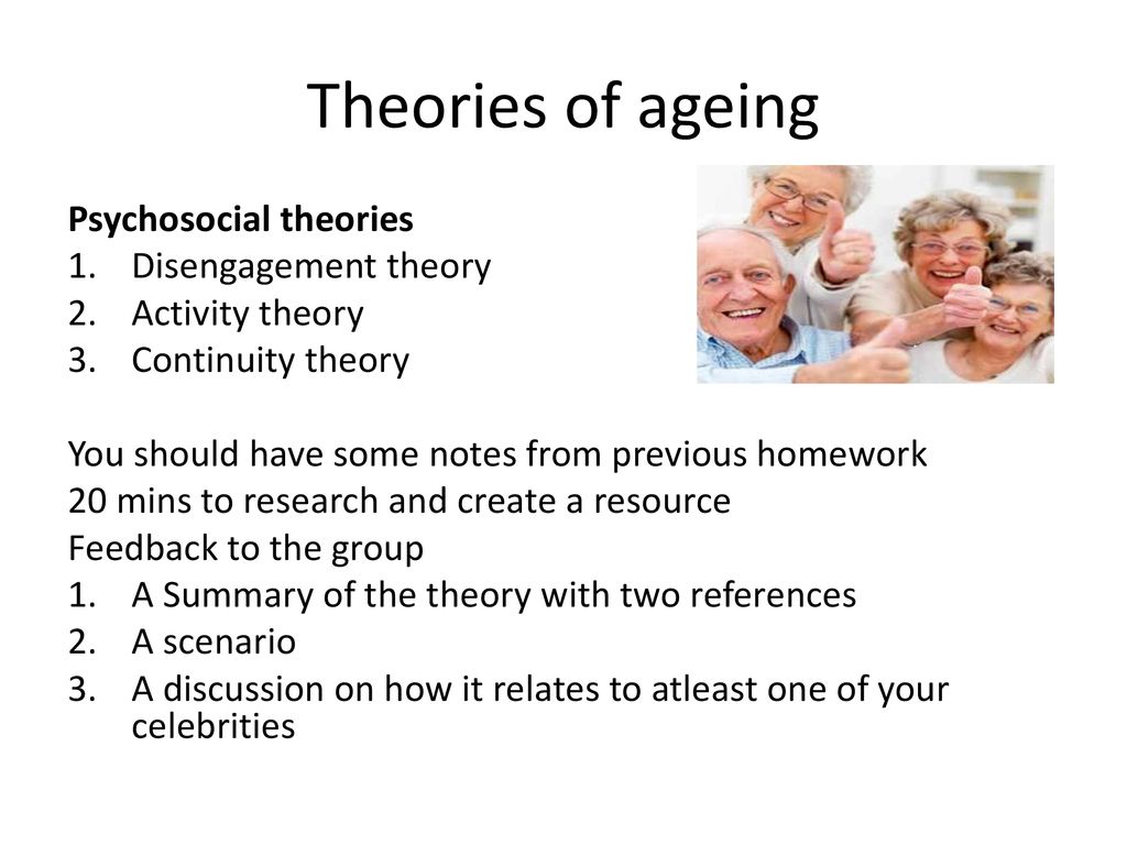 a continuity theory of normal aging
