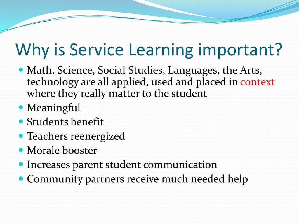 An Introduction To Service Learning Ppt Download an-introduction-to-service-learning-ppt-download