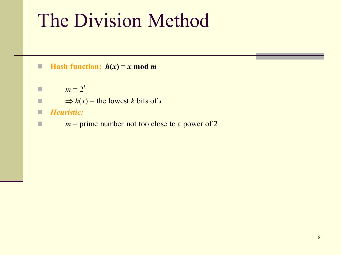 Dana Shapira Hash Tables Ppt Download