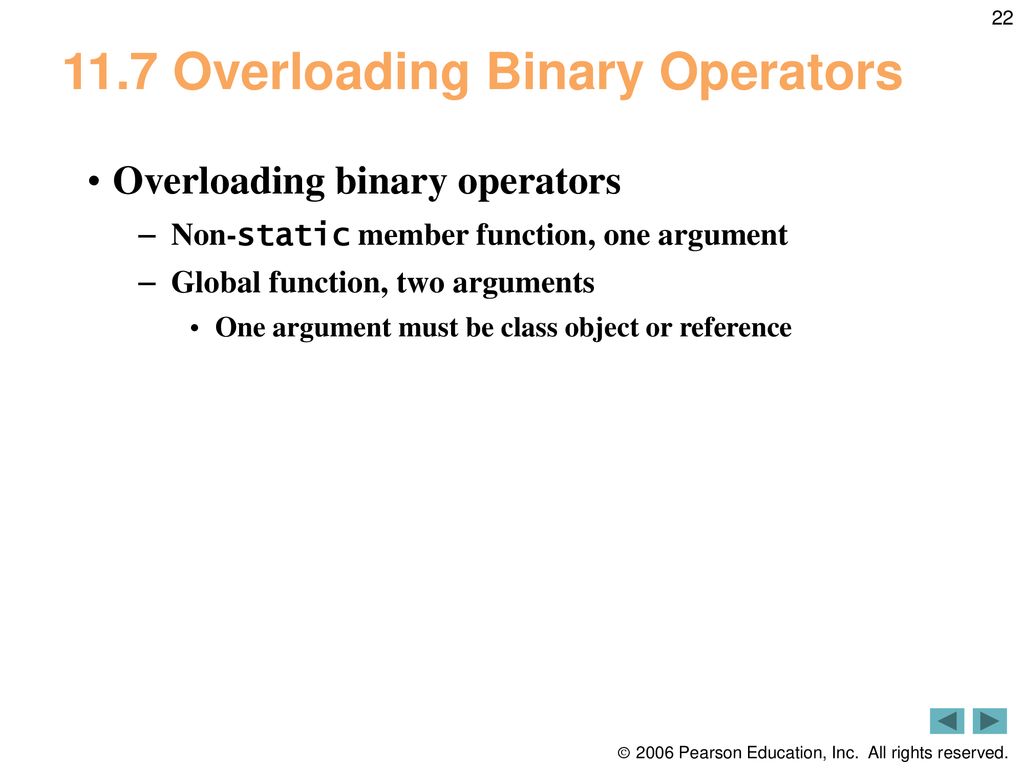 Operator Overloading; String and Array Objects - ppt download