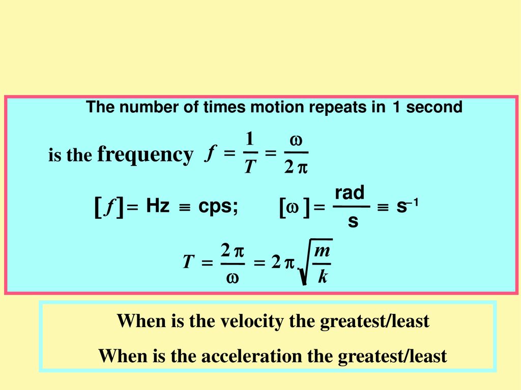 Physics Oscillatory Motion Ppt Download