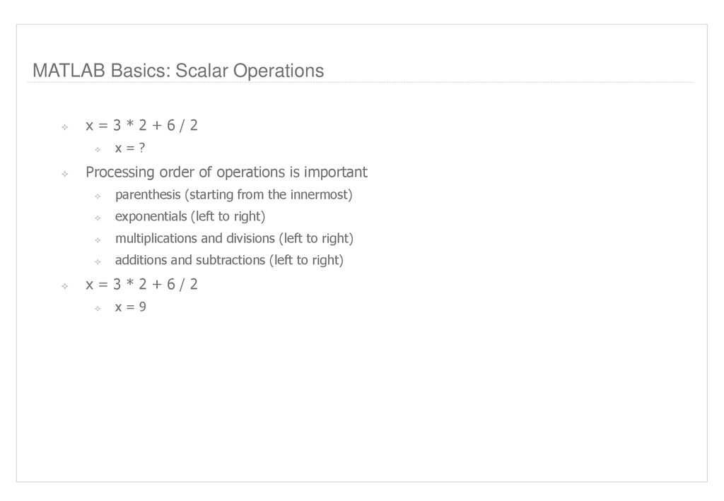 Introduction to Matlab - ppt download