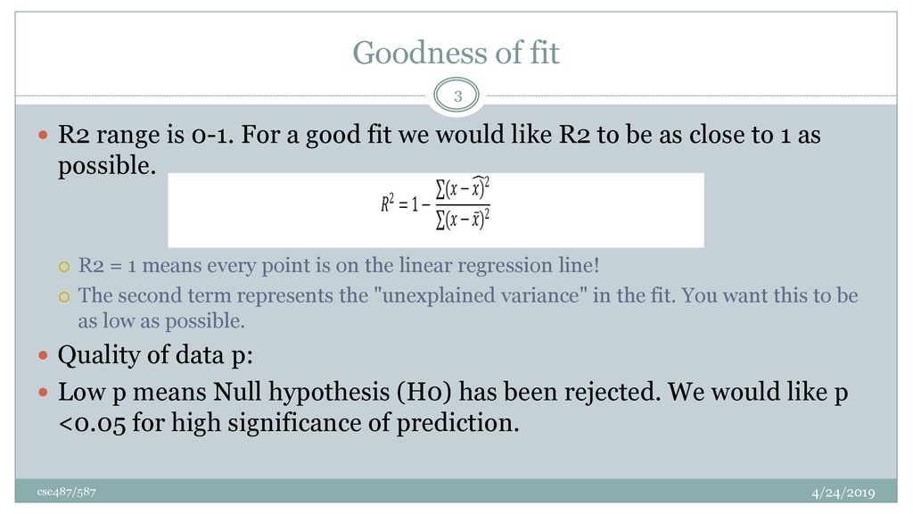 Statistical Models and Machine Learning Algorithms Review ppt download