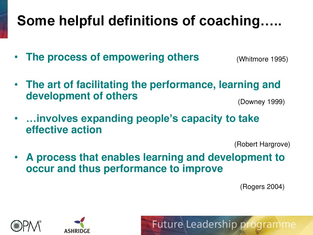 Future Leadership Programme - ppt download