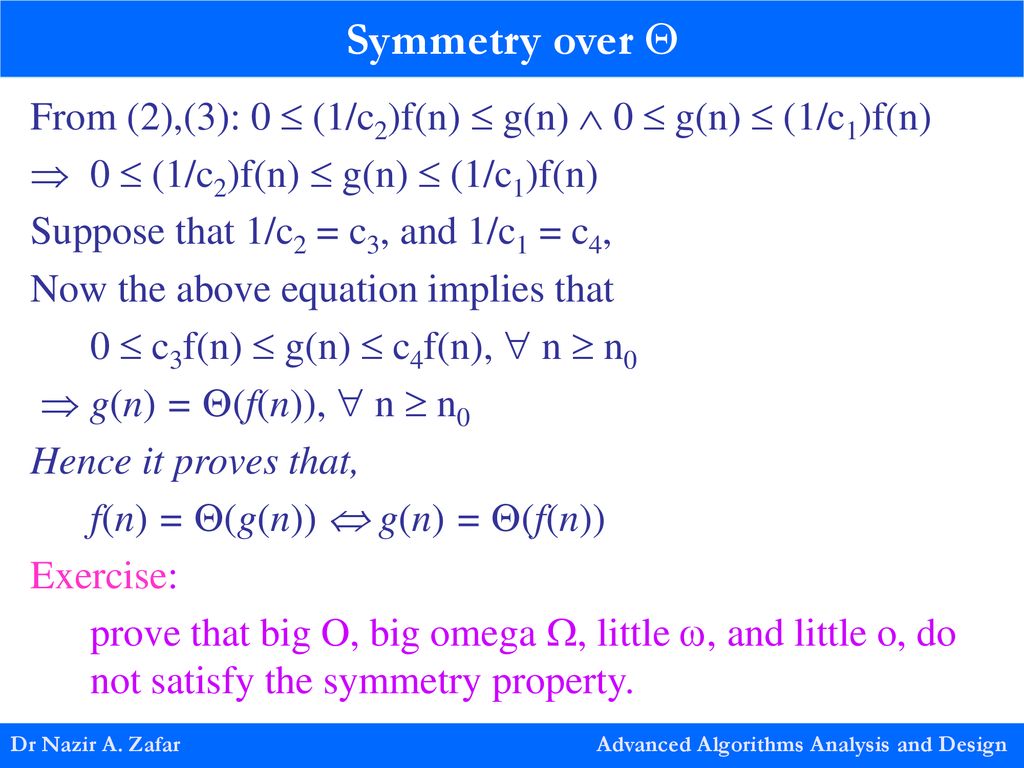 Advanced Algorithms Analysis and Design - ppt download