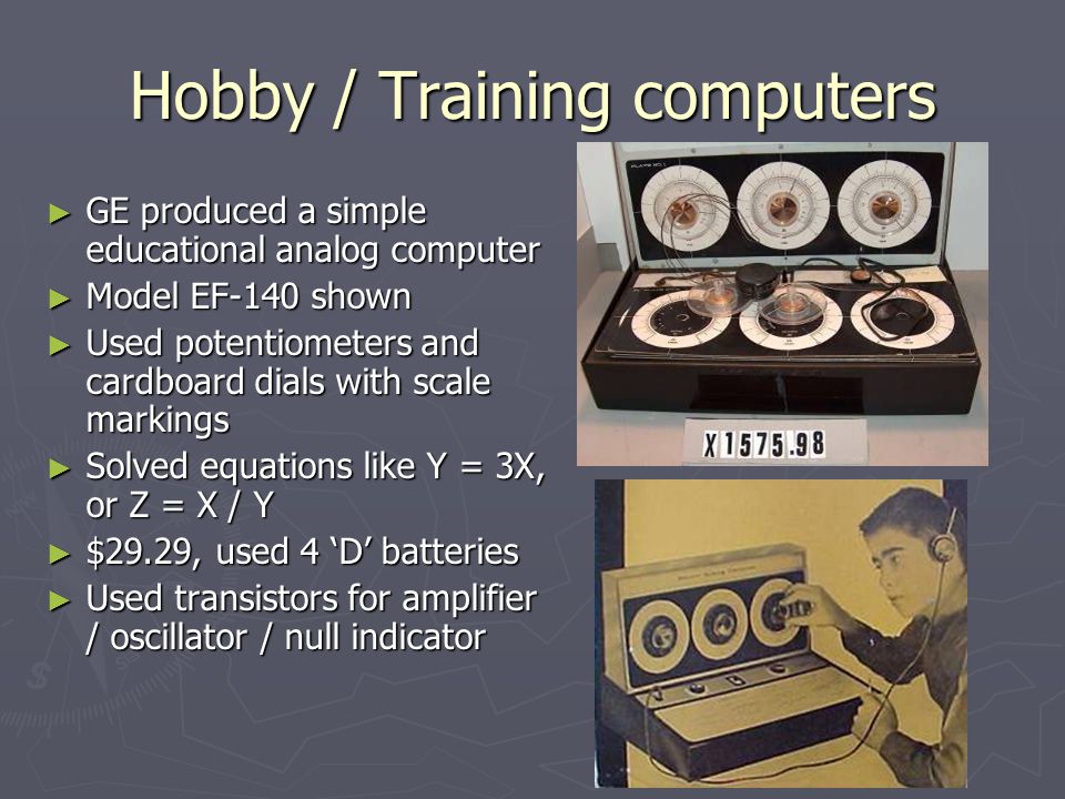 A Brief Tour of The History of Computers - ppt video online download