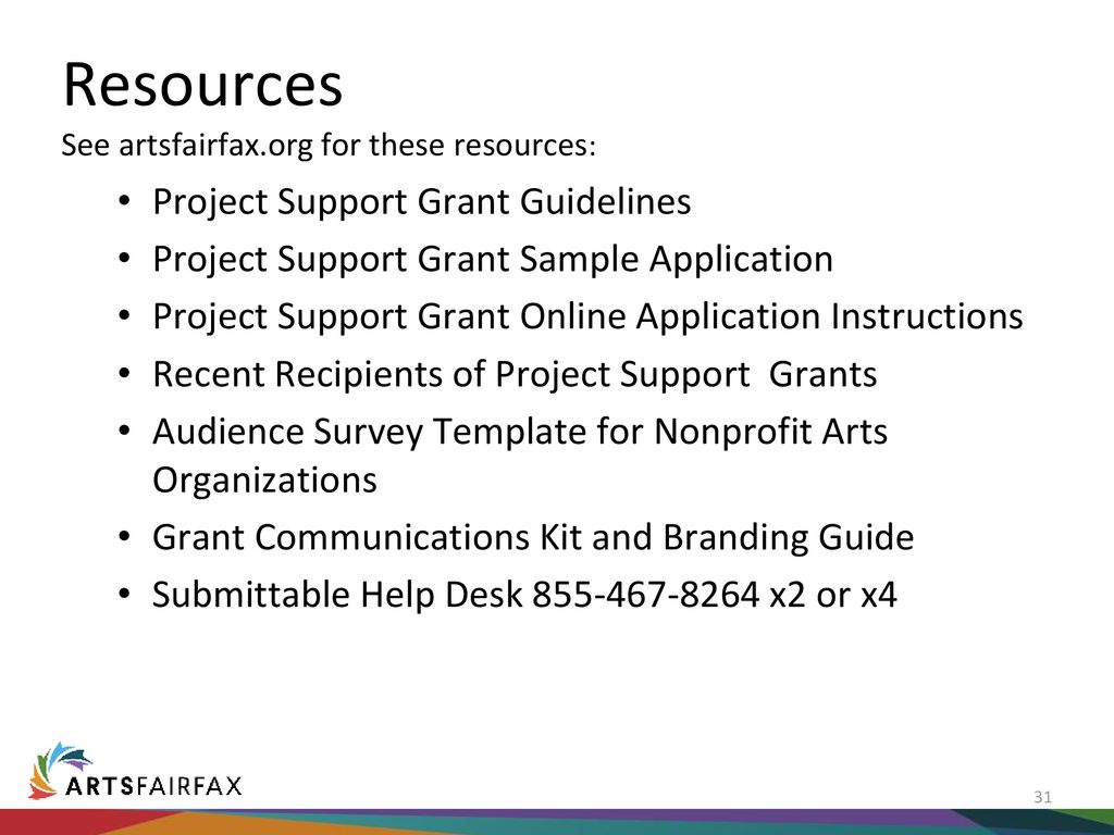 FY20 Project Support Grant Workshop - Ppt Download