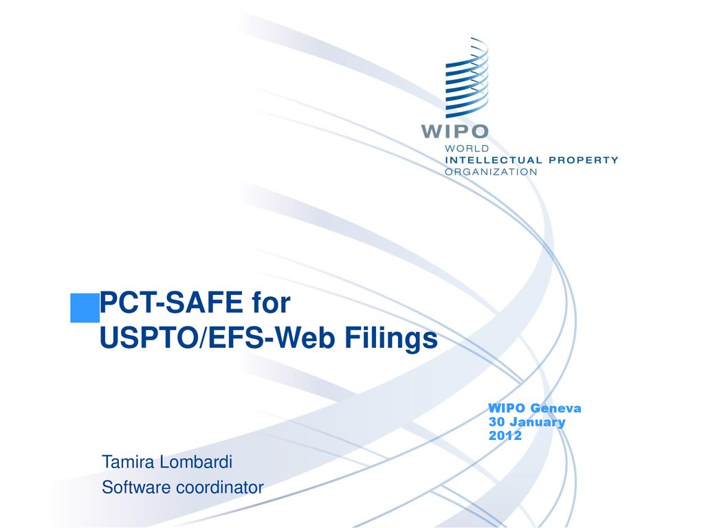 Pct Safe For Uspto Efs Web Filings Ppt Download