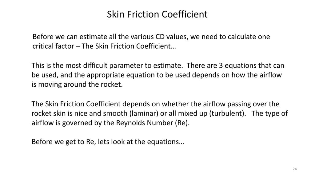 Skin Friction Coefficient