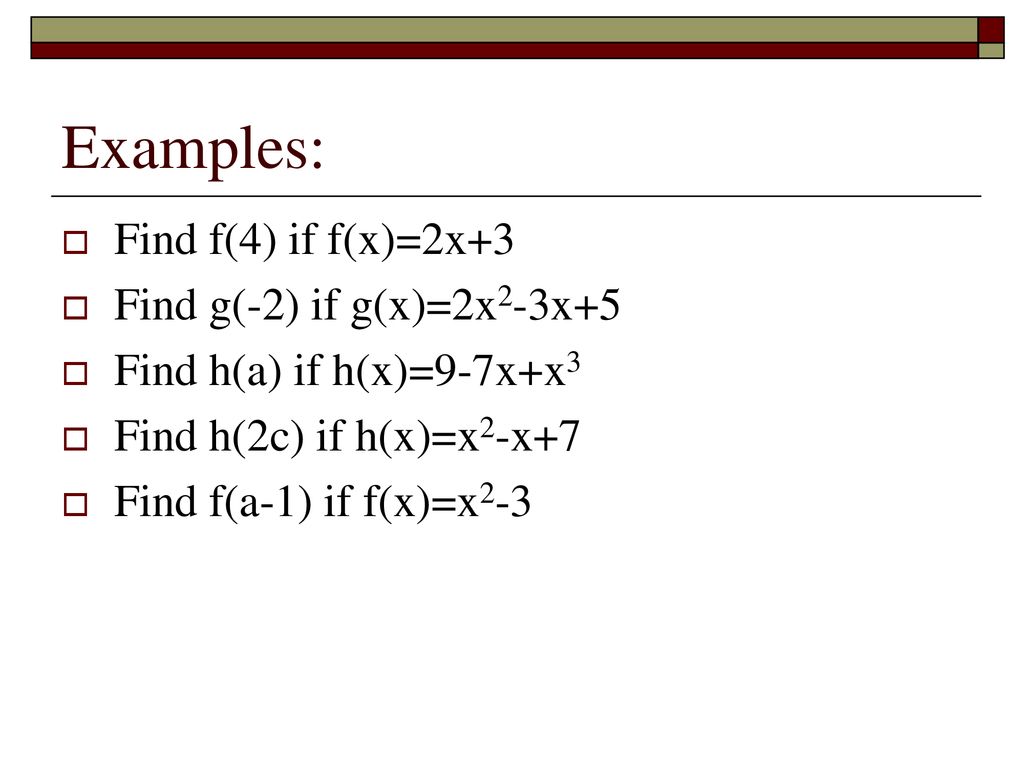 All About Functions Chapter 2 Sections 1 Ppt Download All About Functions Chapter 2 Sections 1 Ppt Download
