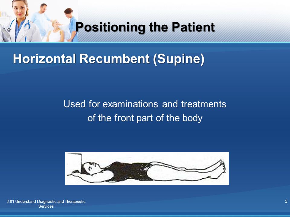 Horizontal Recumbent Position