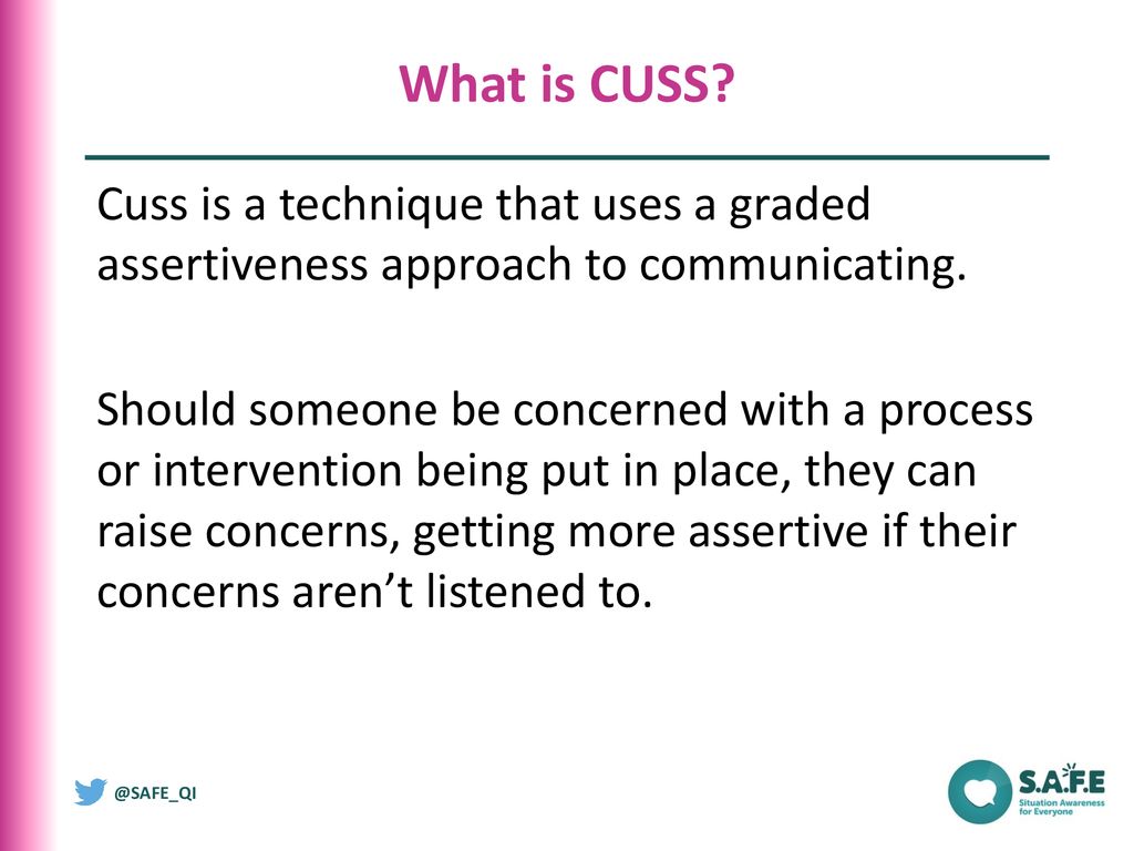 The CUSS Communication Tool Ppt Download the-cuss-communication-tool-ppt-download