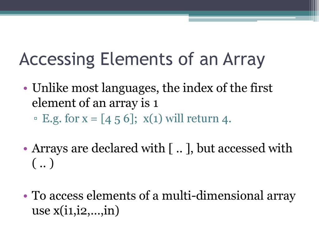 Introduction to Matlab - ppt download