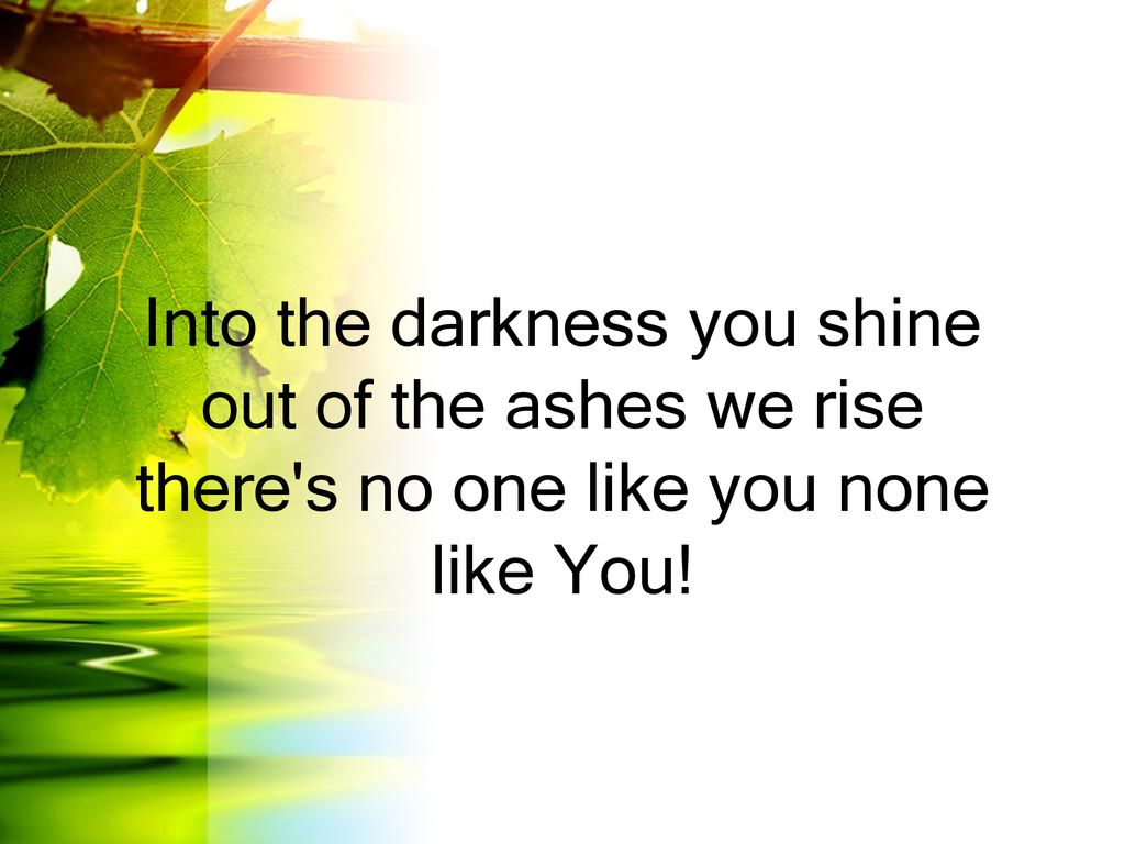 Chris Tomlin Our God Ppt Download Chris Tomlin Our God Ppt Download