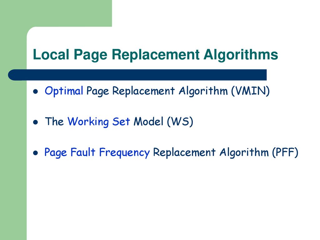 Operating Systems Principles Memory Management Lecture 8: Virtual ...