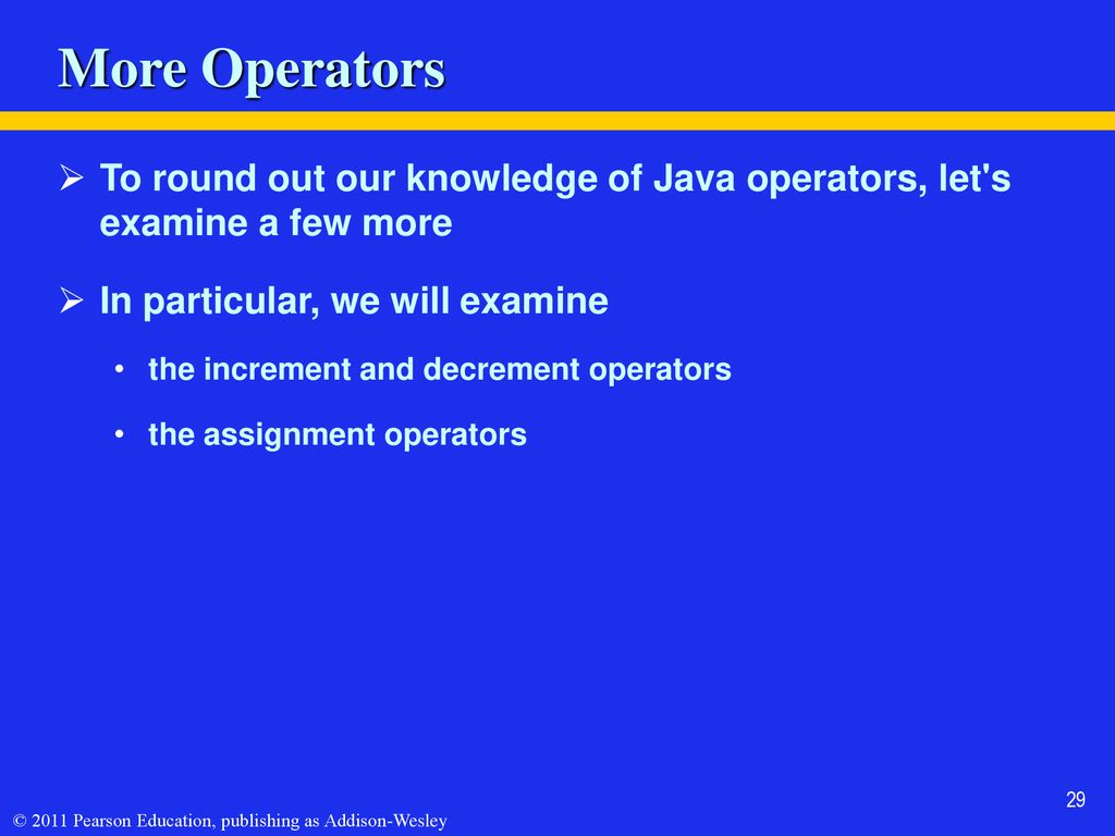 Chapter 3: Program Statements - ppt download
