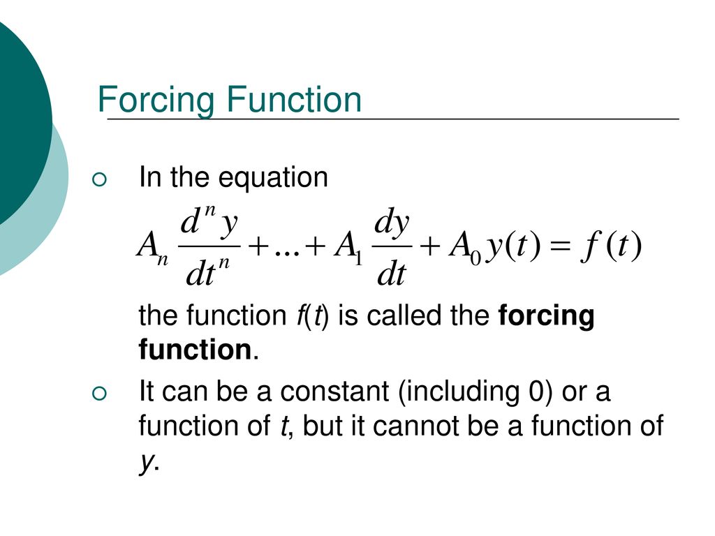 Differential Equations - ppt download