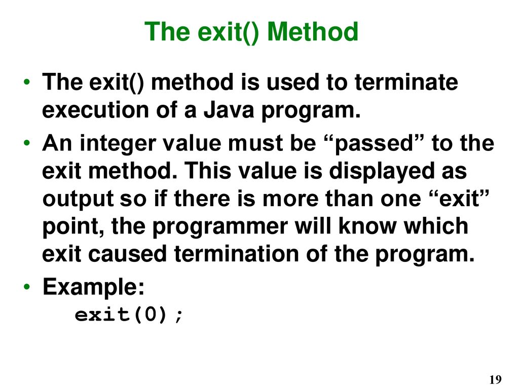 Java Programming Exceptions CSC 444 By Ralph B. Bisland, Jr. - ppt download