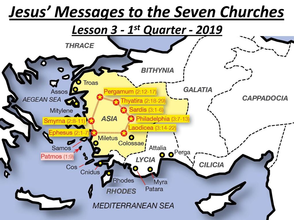Jesus Messages To The Seven Churches Ppt Download