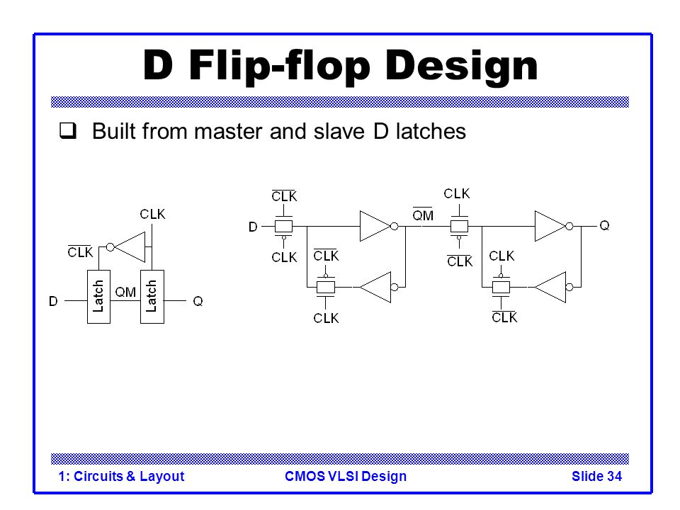 EE466: VLSI Design Lecture 7: Circuits & Layout - ppt video online download