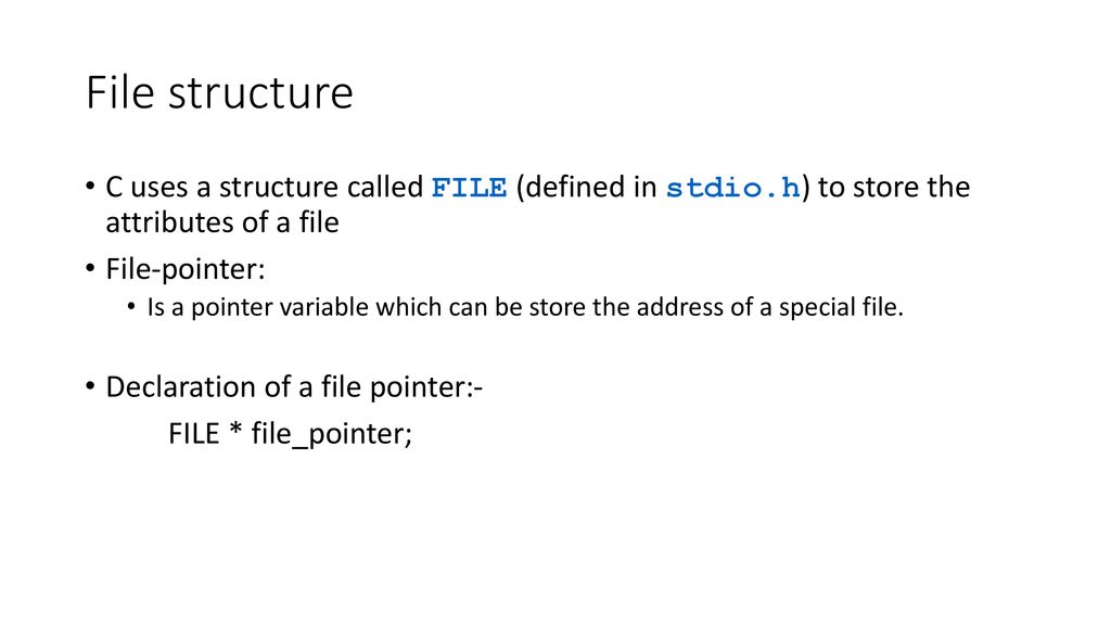 FILE handeling. - ppt download