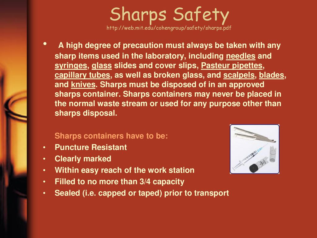 Sharps Safety