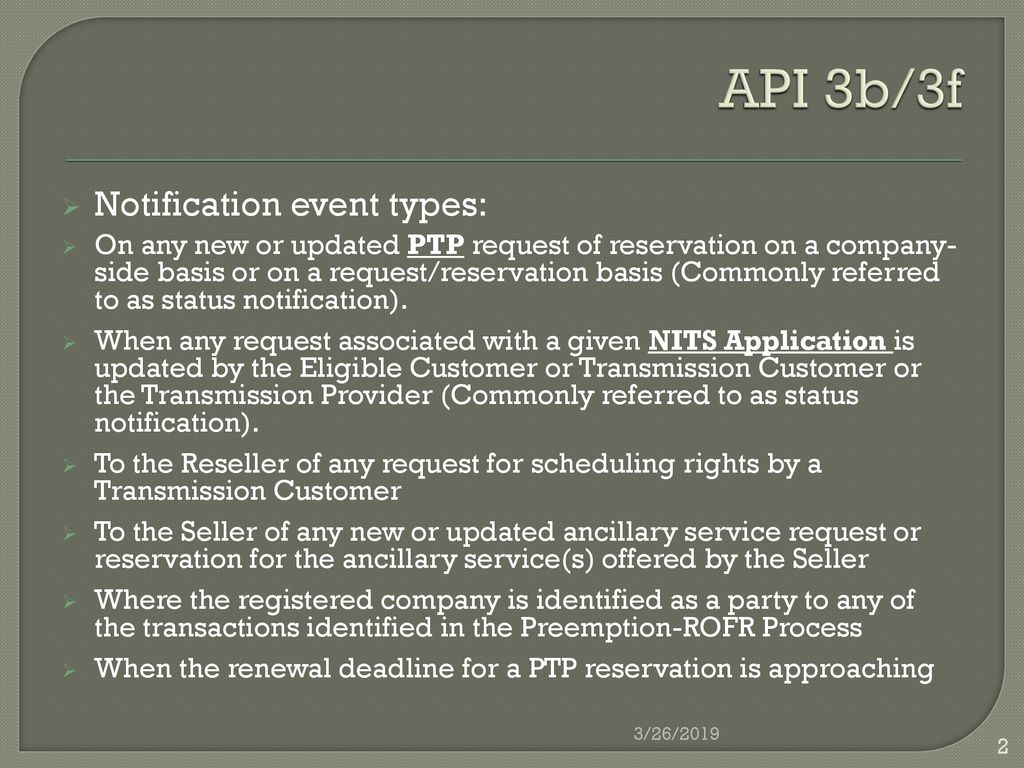 2019 Annual Plan Items 3b and 3f (formerly 2018 API 3c and 3h) ppt