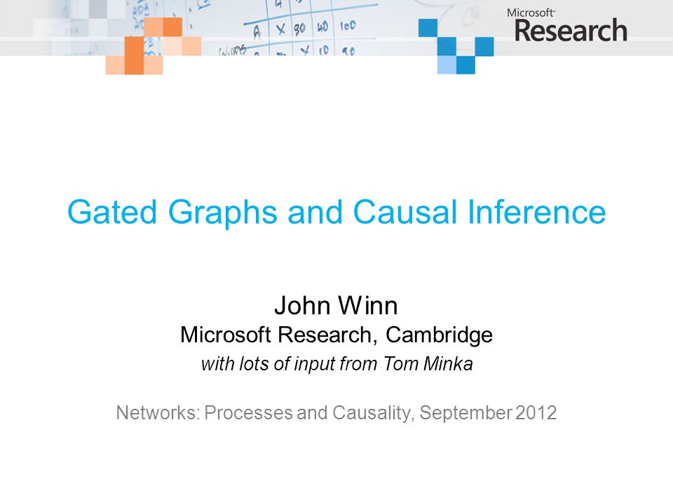 Gated Graphs and Causal Inference