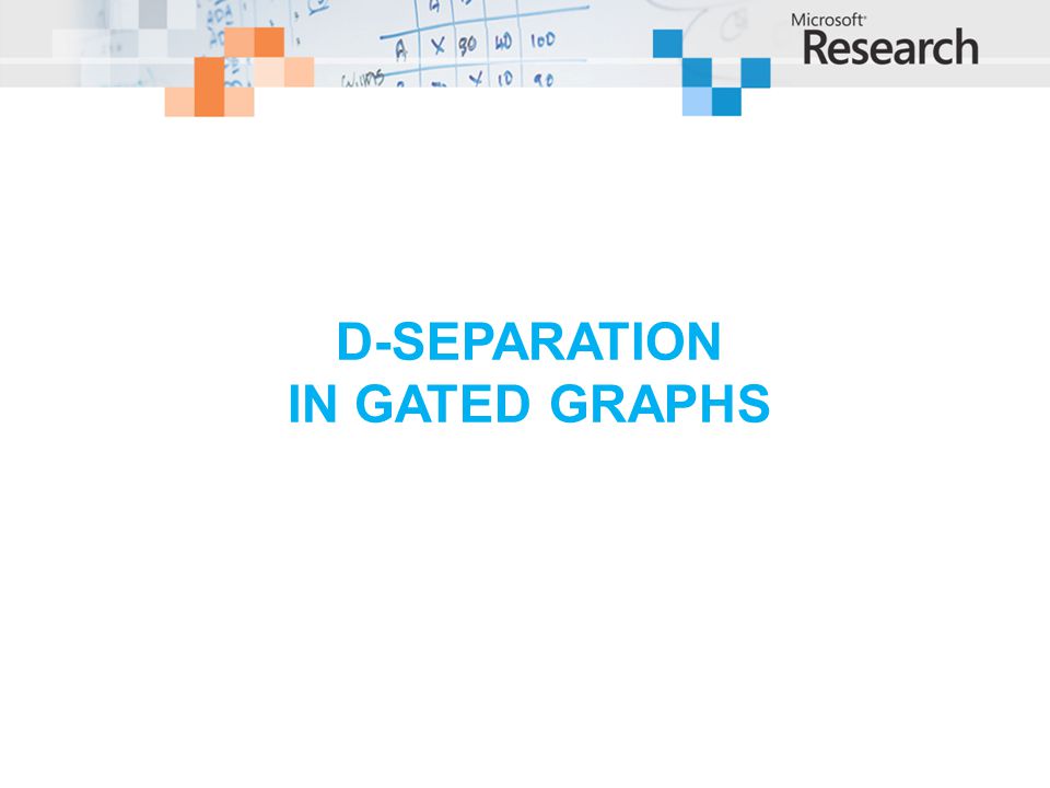D-separation in gated graphs