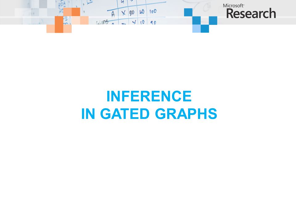 Inference in gated graphs