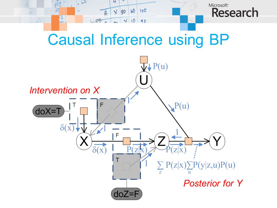 Causal Inference using BP