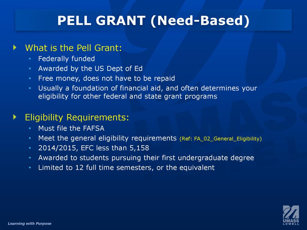 Pell Grant 2014 15 Chart