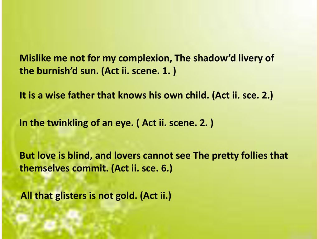 The Merchant Of Venice William Shakespeare Ppt Download