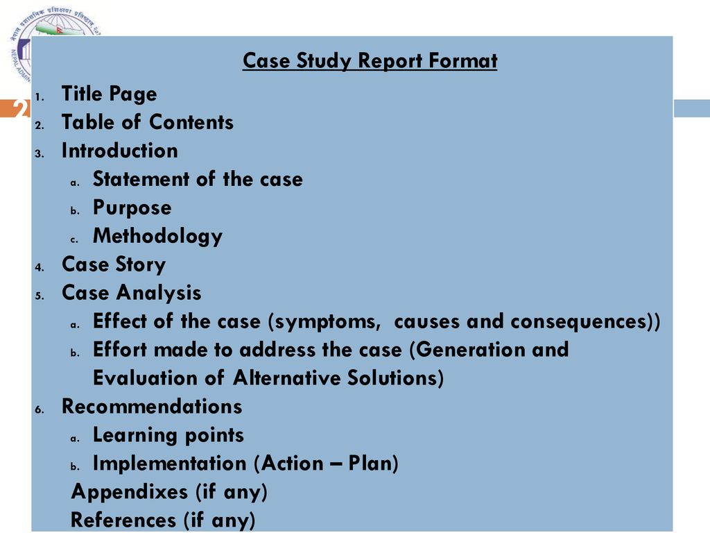 Case Study Ppt Download