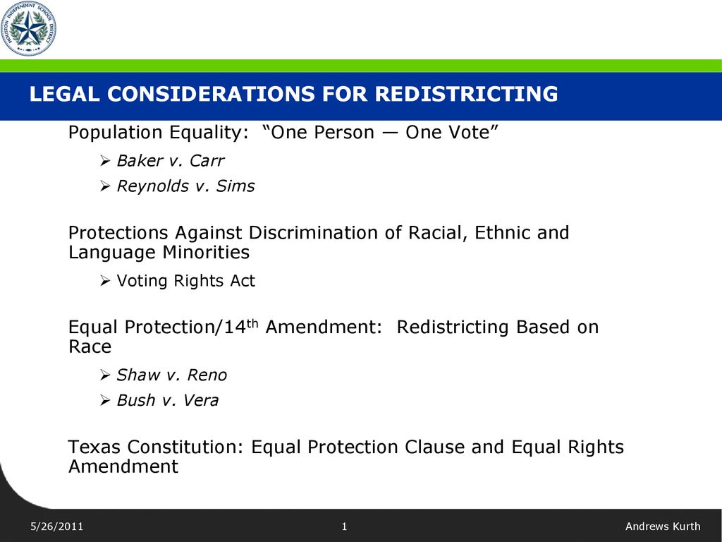 Redistricting Explained The Bush School Of Government Public Service