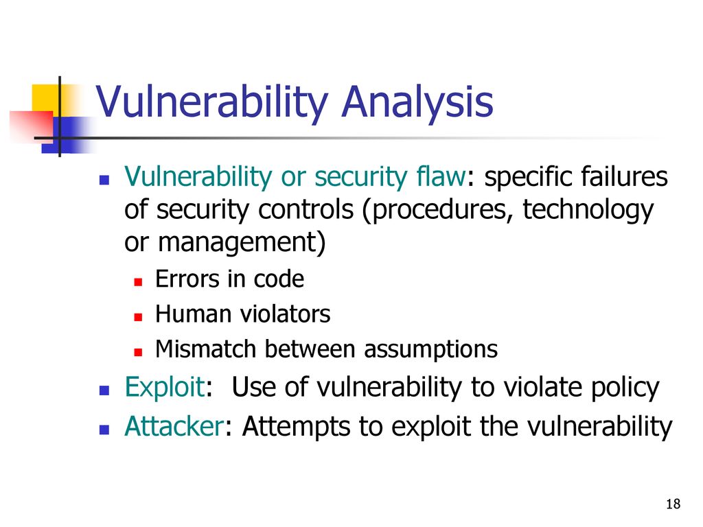 Vulnerability Analysis