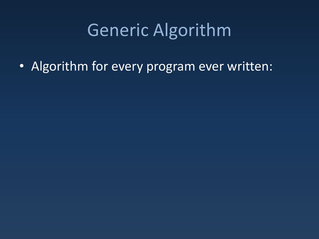 Input Based Programs. - ppt download