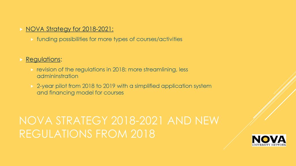 Updated on 28 Jan NOVA Secretariat ppt download