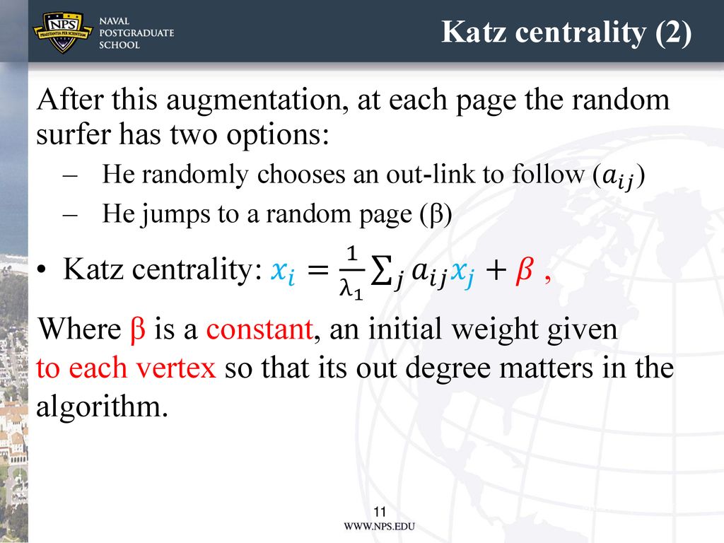 Centralities 3 Prof Ralucca Gera Ppt Download